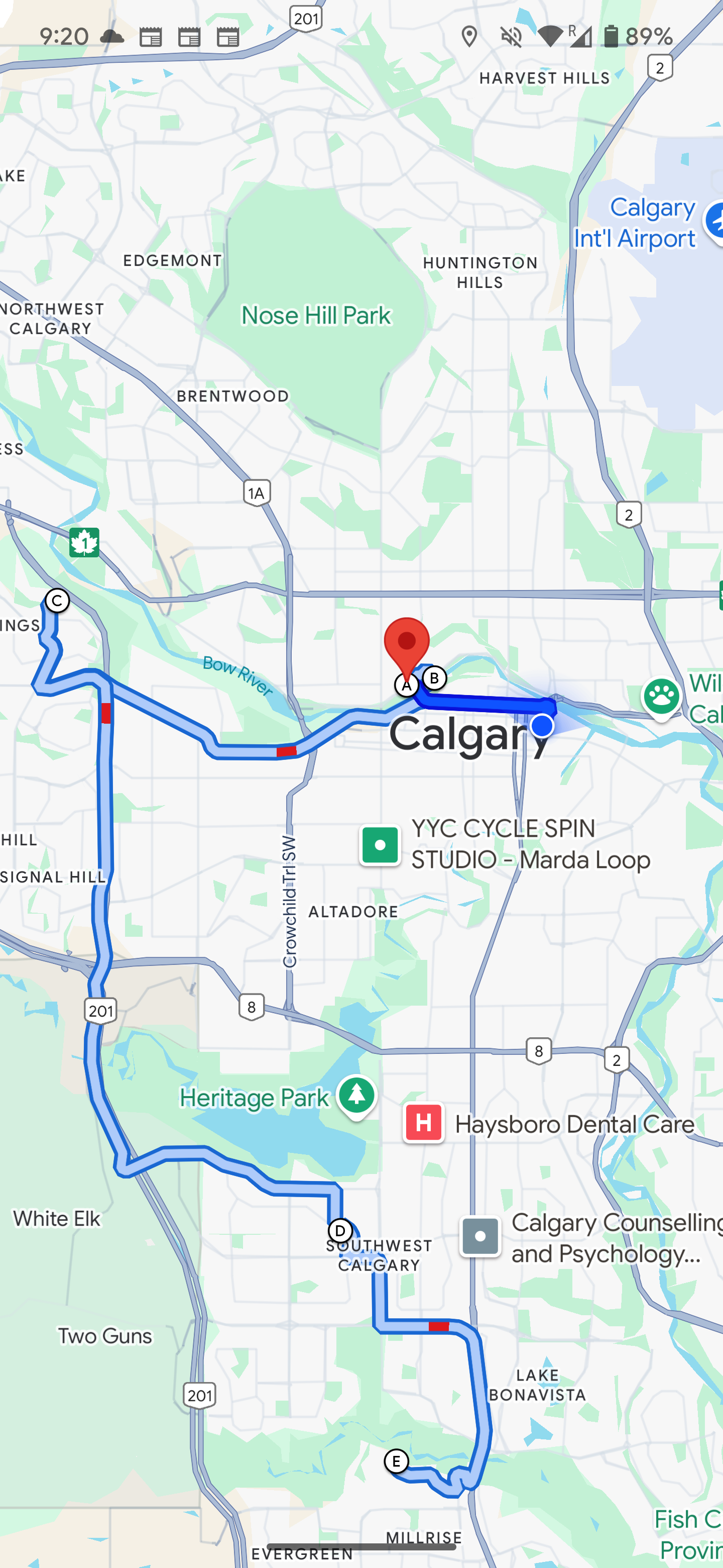 Birthday Trip to Canada, Calgary